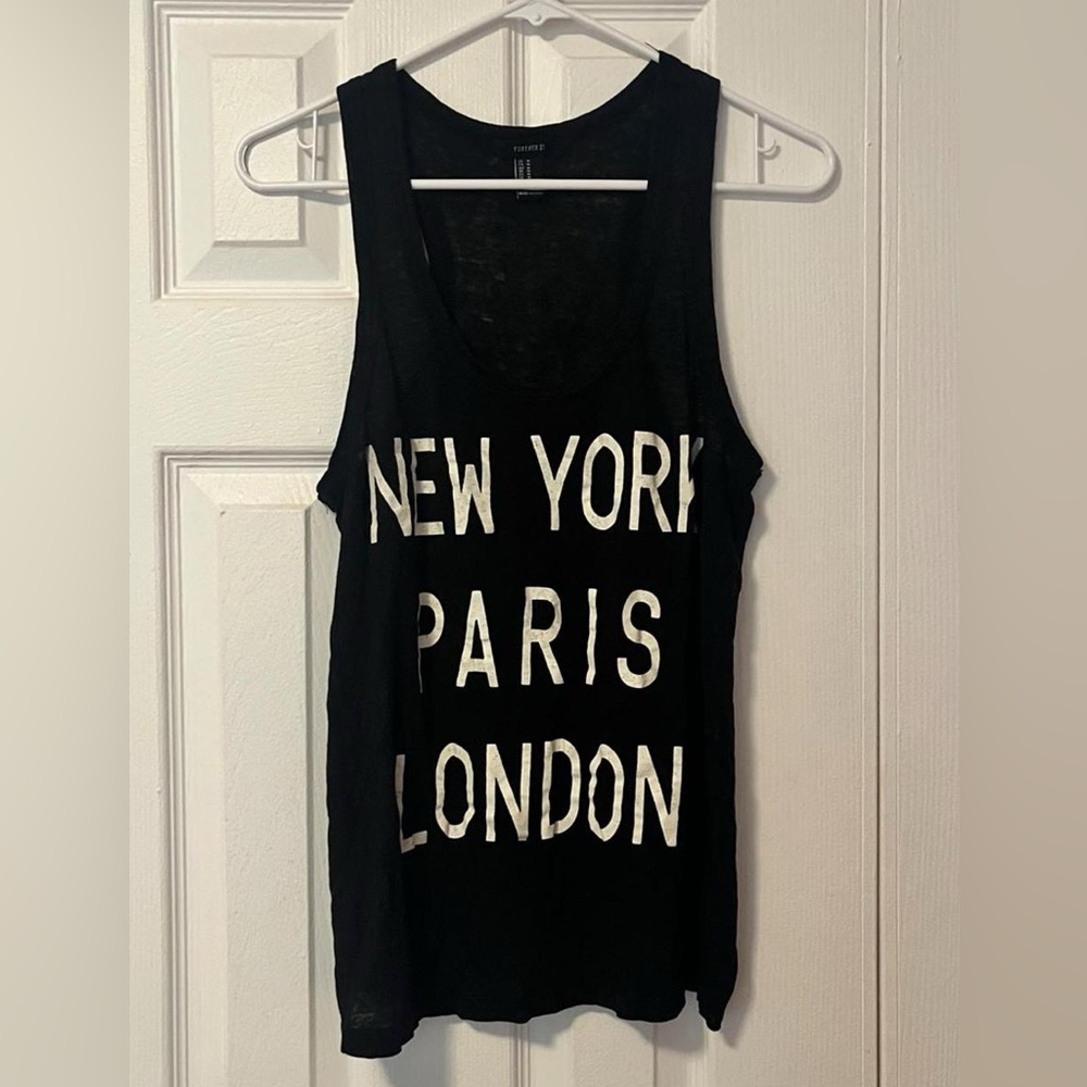 2010s Forever 21 Graphic Tank